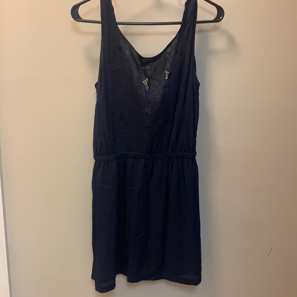 Lace top dress